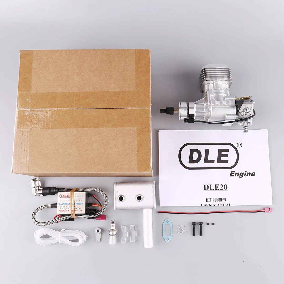 DLE 20 20CC Original GAS Engine For RC Airplane Fixed Wing Model