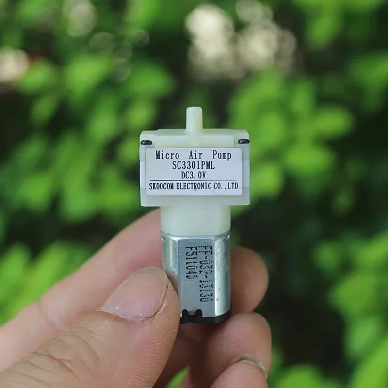 SKOOCOM SC3301PML 미니 032 모터 에어 펌프 DC 3V 3.7V 소형 마이크로 에어 산소 펌프 DIY 혈압 모니터 수족관 어항