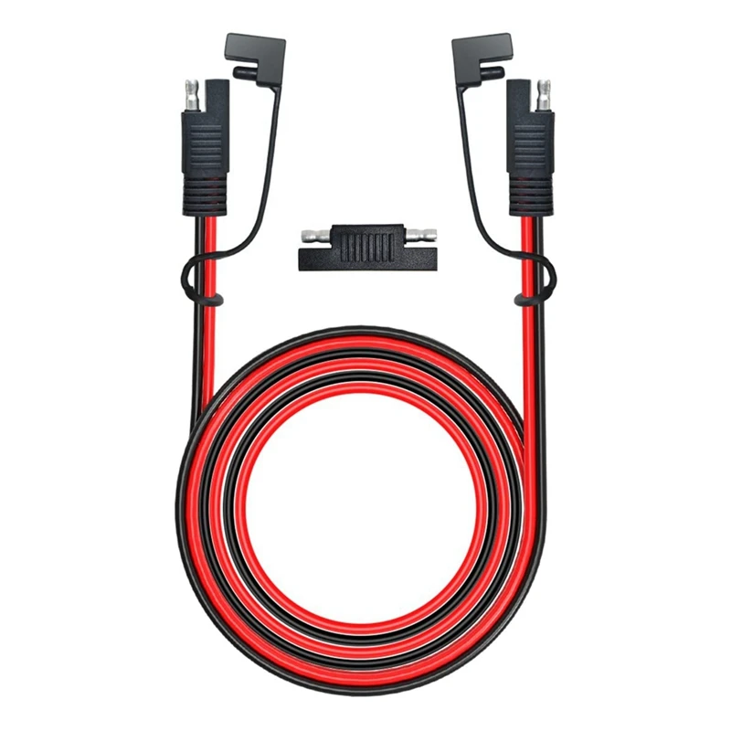 

1Set 10AWG Black&Red Quick Disconnect Connector With Reverse Adapter, Tinned Copper