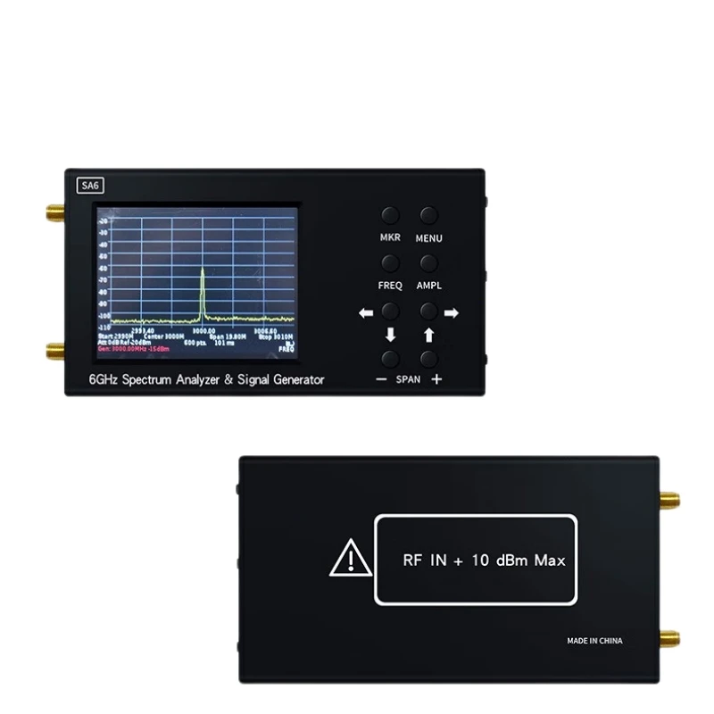 Nieuwe Sa6 6Ghz Draagbare Spectrumanalysator Signaalgenertor 3G 4G Lte Cdma Dcs Gsm Gprs Glonass