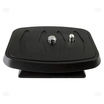 Piattaforma per treppiede monopiedi per treppiede Piastra a sgancio rapido Adattatore per montaggio su fotocamera Adattatore per teste per treppiede Piastra per treppiede per fotocamera