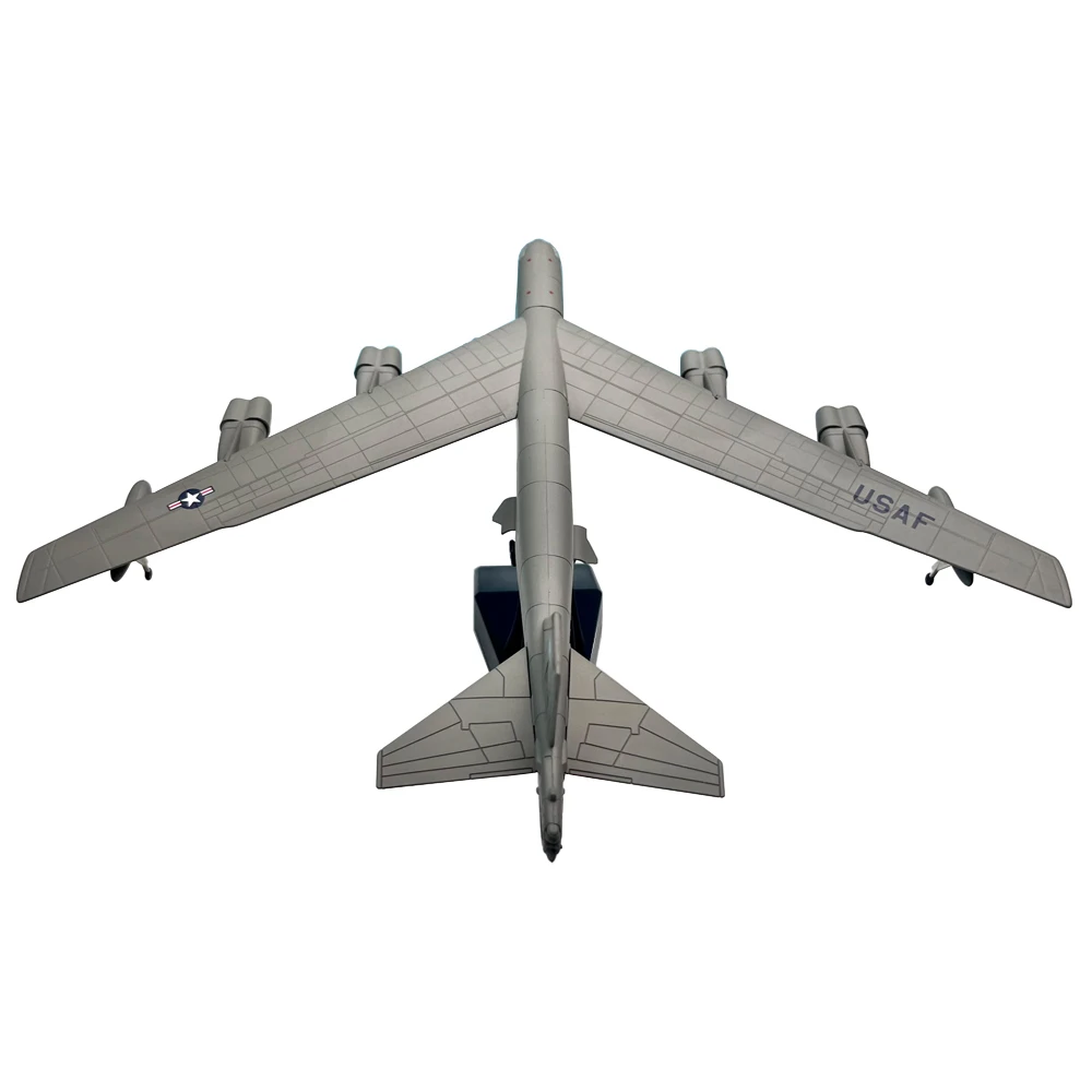 1/200 Scale B-52 B52 Stratofor Long Range Subsonic Jet Powered Strategic Bomber Diecast Metal Airplane Plane Aircraft Model Toy