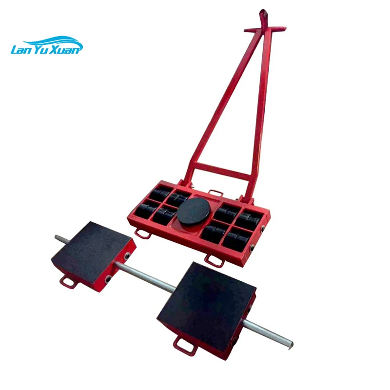 high quality heavy duty cargo trolley 16 Ton heavy handling small tank for heavy machine moving