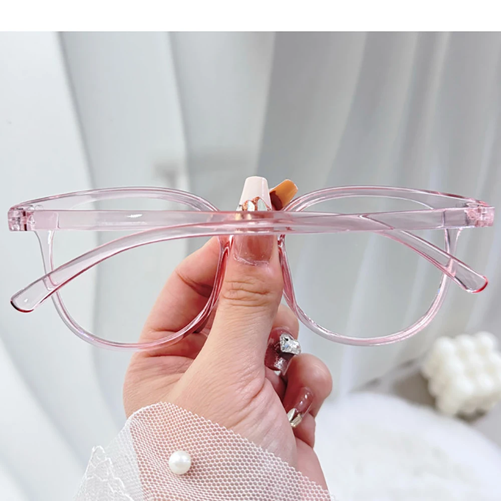 New Anti-Blue Light Glasses Men Women Fashion Transparent Computer Optical Eyewear Retro Blue Light Blocking Glasses