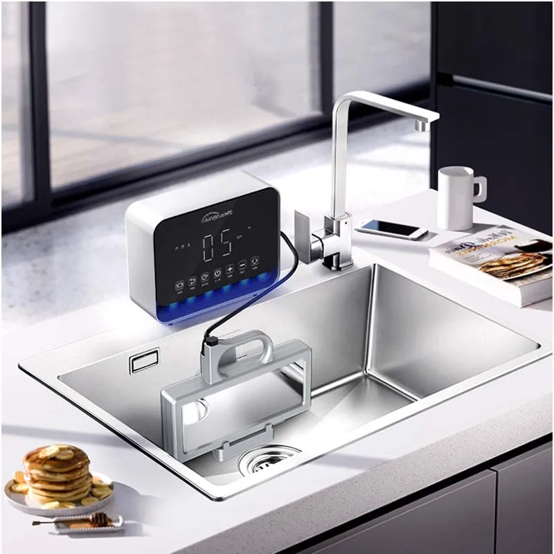 Small Portable Ultrasonic Dishwasher Sink Household Automatic