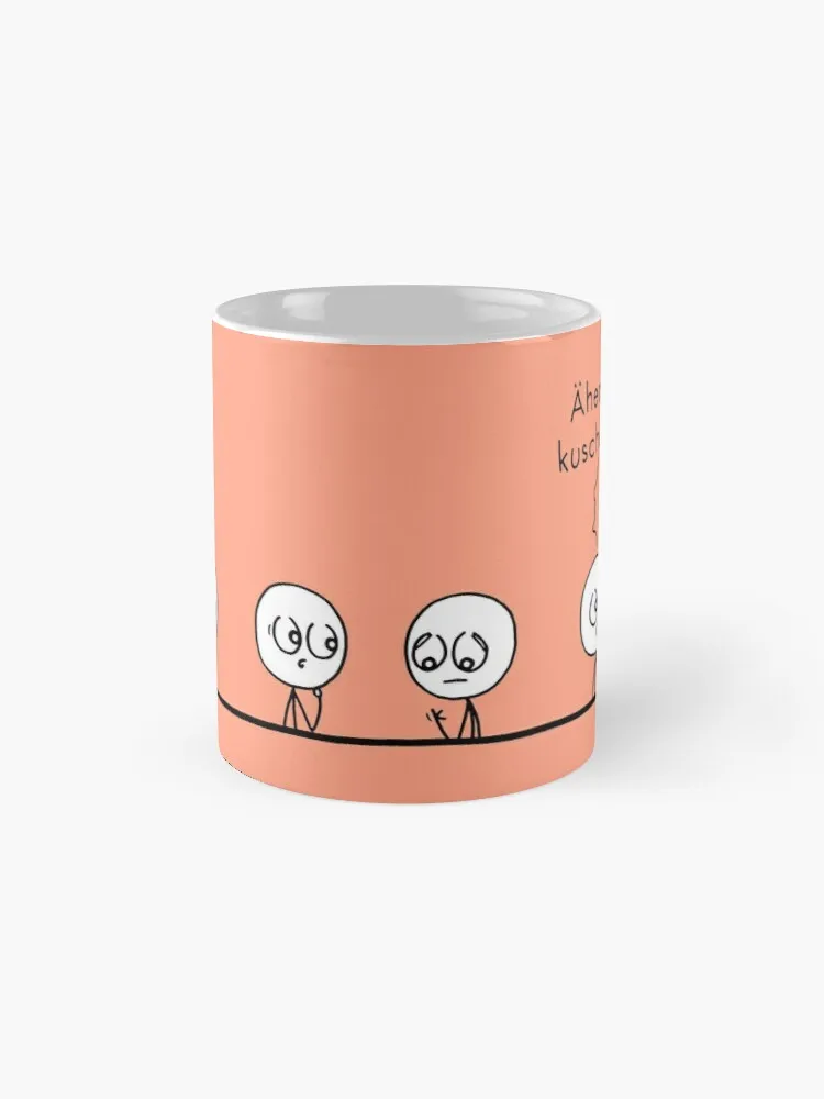 Cuddling Coffee Mug Coffee Mugs Aesthetic Coffee Cups Customizable Cup