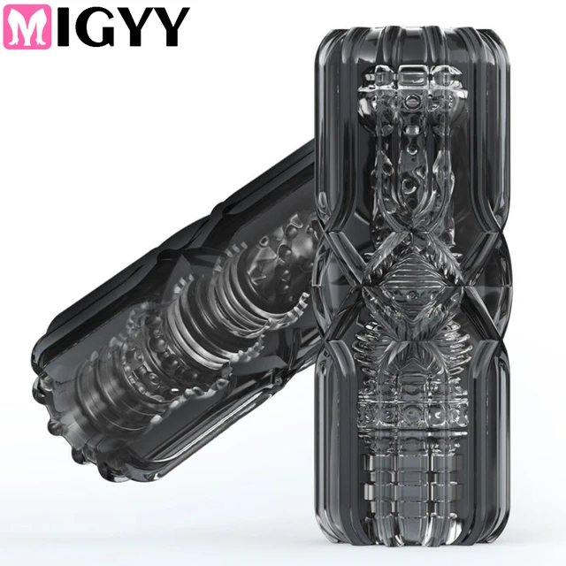 Männlicher Masturbator Cup Soft Pussy Sexspielzeug Transparente Vagina Erwachsene Ausdauertraining Vakuum Pocket Cup Sexprodukte für Männer 18 1