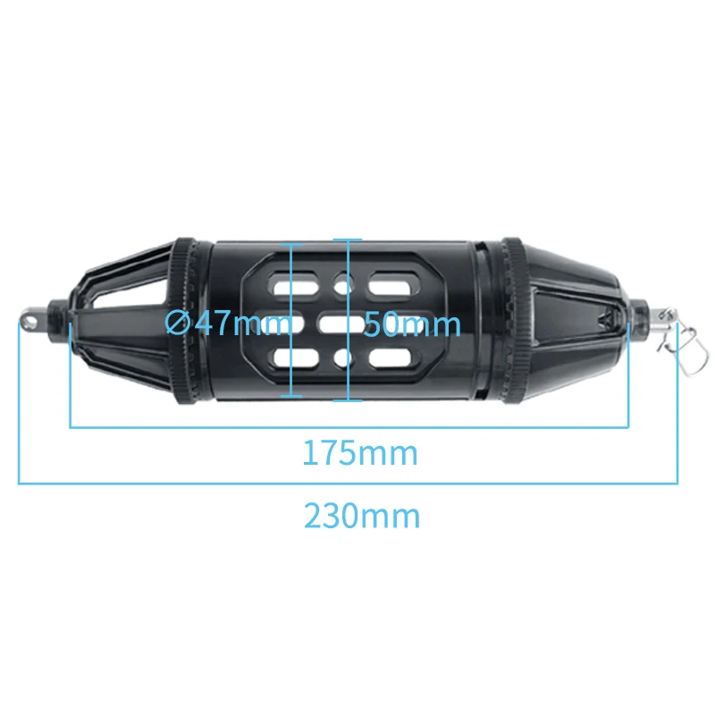 Kawa 1pc Fish Lure Fishing Baits Cage Trap Feeder Holder Basket For Angling Shrimps Lobster Fish Bait Trap Cage Weight 90g 230mm