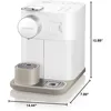 Espresso Machine With Milk Frother Coffee Capsules Maker Italian Capsule Kitchen Appliances Home, Fresh White 5