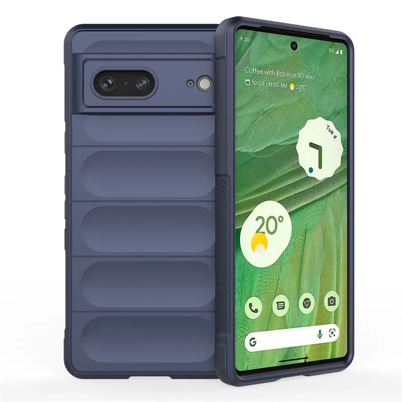 Shockproof Silicone Phone Case - Skin-Friendly Back Cover