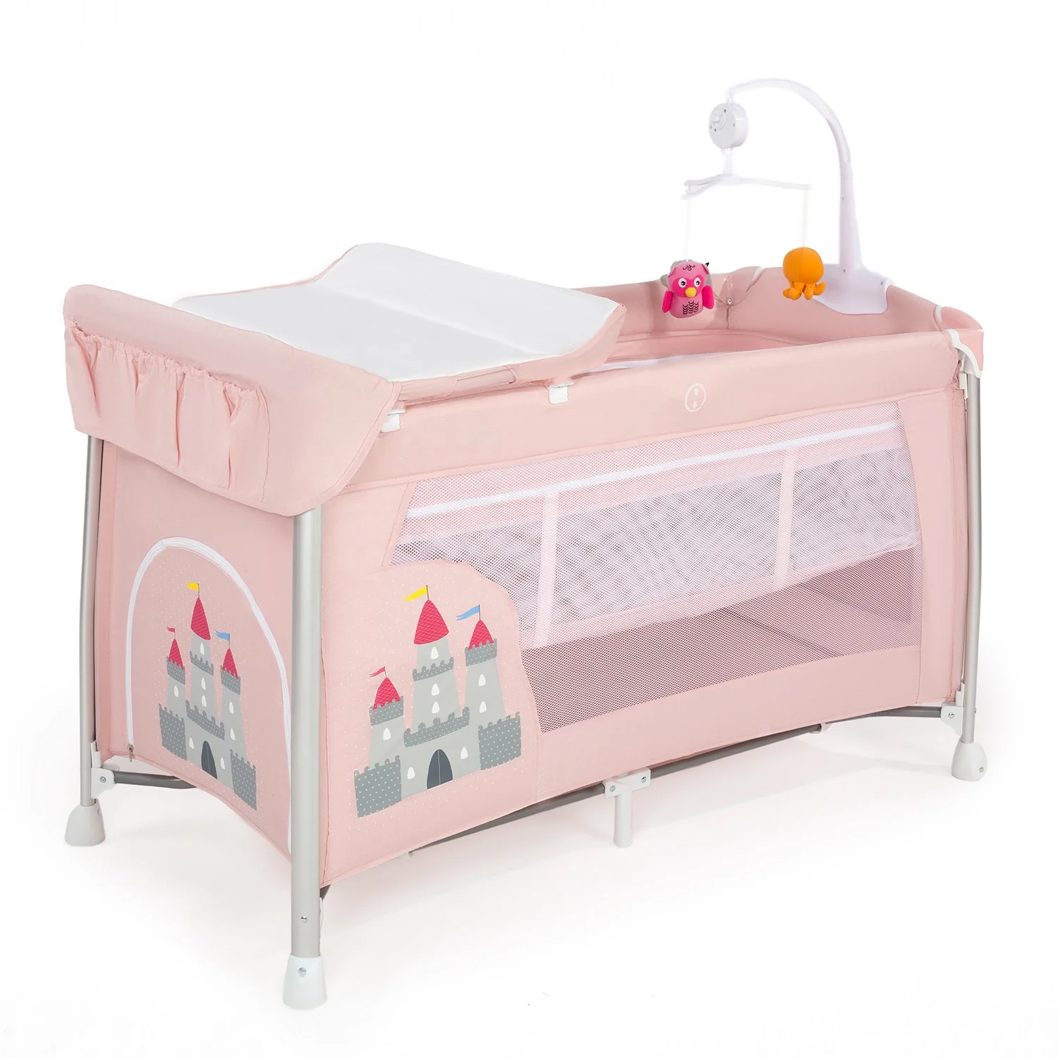 

New Multifunctional Foldable Baby Bassinet Playpen Baby Trend Playard Fence Nursery Center Portable Baby Travel Crib Cot Bed