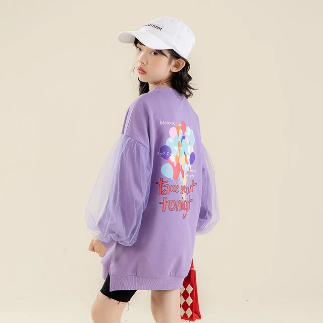 Sweatshirts Girls Age 10 Years  8 Years Girls Sweatshirts Warm - 2023 Kids  - Aliexpress