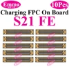 شحن USB موصل FPC على متنها ، ميناء قفص الاتهام ، S23 ، S24 ، S22 الترا ، S21 Plus ، Note 20 FE ، S21FE ، S10 ، S10
