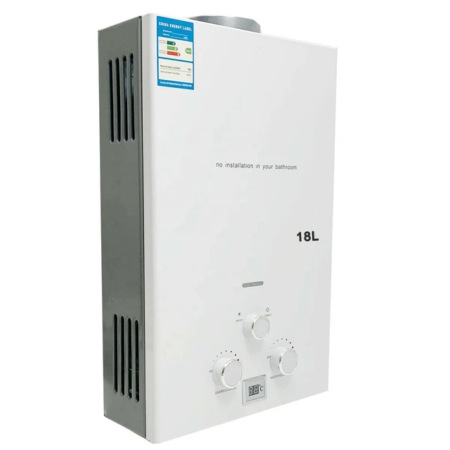 18l Natural Gas Water Heater Tankless Instant Gas Geyser Water Heater For  Kitchen Indoor Shower - Camera Robot - AliExpress