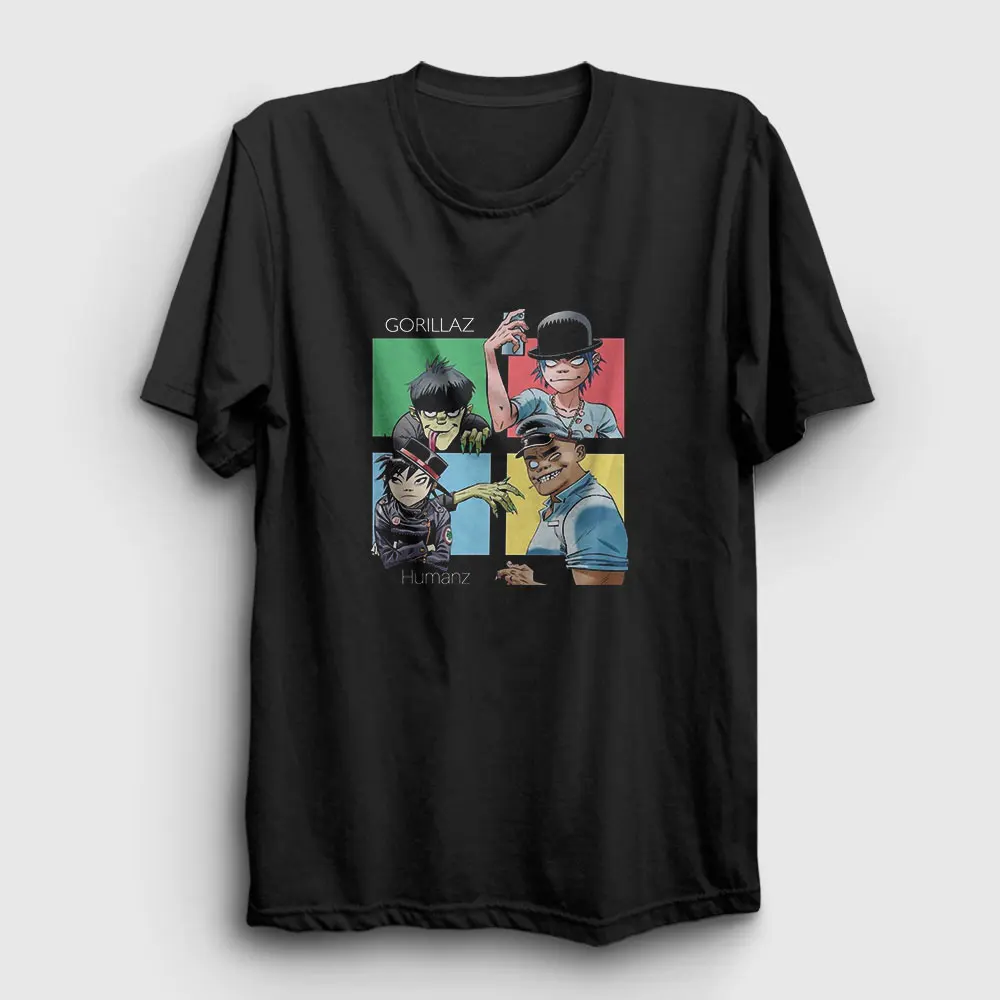 Футболка унисекс с надписью Gorillaz 54690TT |