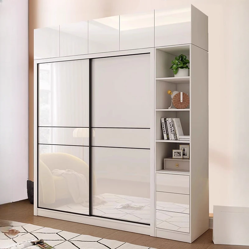 

Multilayer Organizer Wardrobe Luxury Doors Modern Storage Closet Wardrobe Cabinet Shelves Armadio Camera Da Letto Furniture