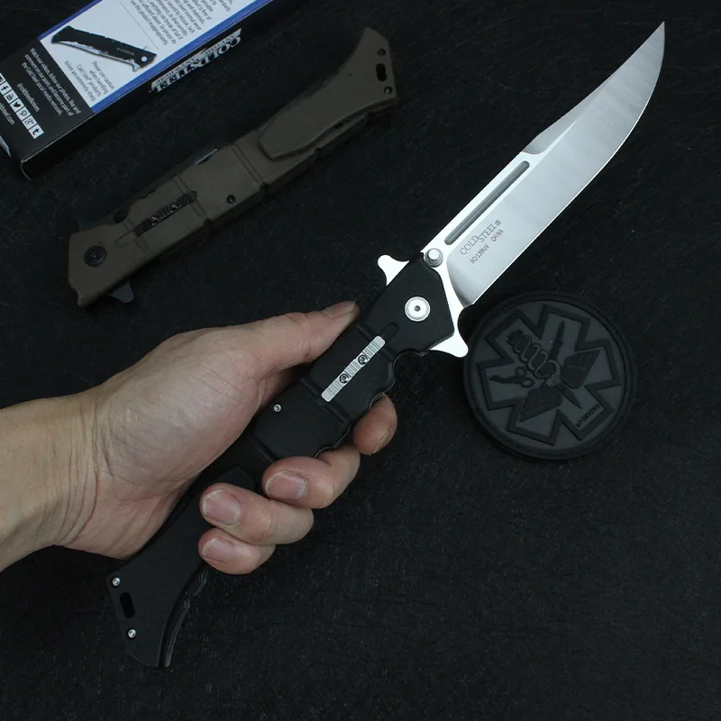 ColdSteelLuzonFoldingCampingPocketKnife8cr13BladeNylonFiber