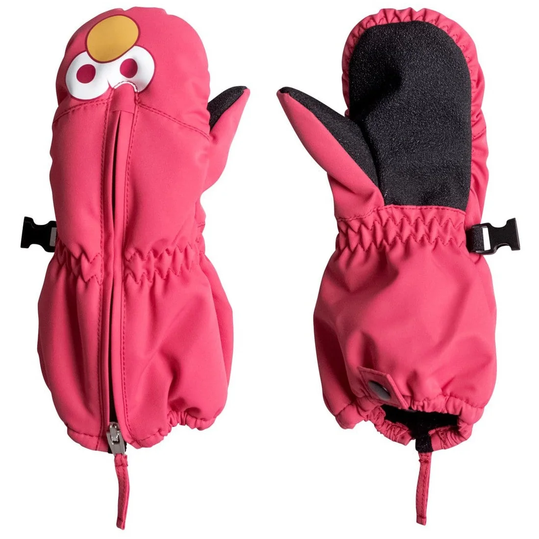 Mittens Roxy, color pink mittens waterproof children kids baby warm