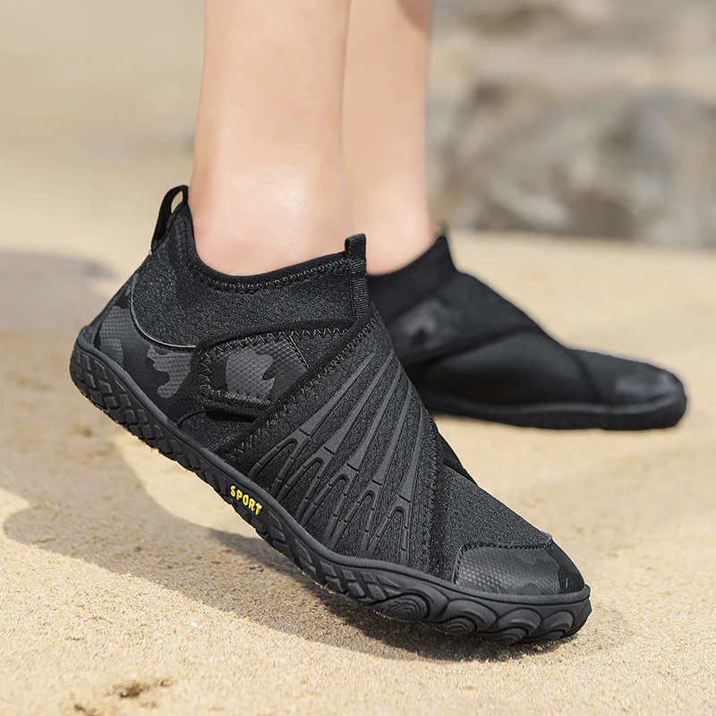 Men Barefoot Water Shoes Women Quick Dry Aqua Shoes Beach Footwear Anti-slip Hiking Breathable Sport Sneakers