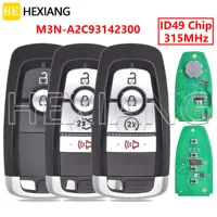 M3N-A2C93142300 ID49 315MHz kunci REMOTE mobil สำหรับ frod Explorer Eco Sport edgs F Series FUSION Mustang Shelby Cobra GT350