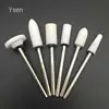 100Pcs/set Ceramic Stone Nail Drill Bits Electric Mills Cutter For Manicure Machine Nail Drill Accessories Pedicure Nail Tools 4