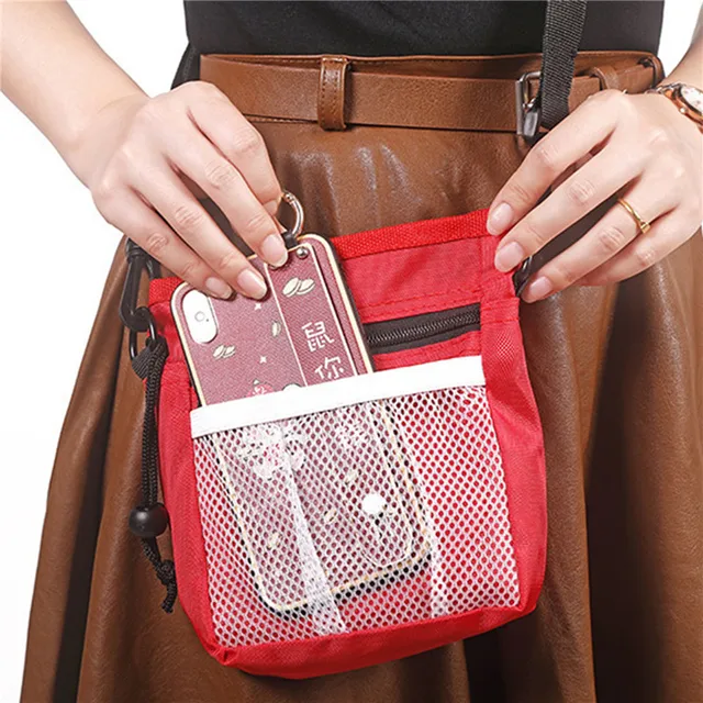 Pet Dog Snack Bag Treat Food Obedience Outdoor Pouch Bag Large Capacity Convenient Practical Fashion Dogs Training Pack 4
