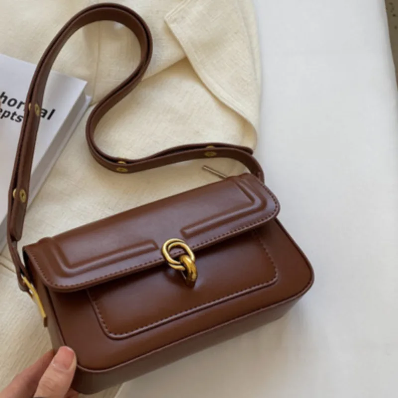 Trendy Shoulder One Texture Bag New Underarm Simple Crossbody Handbag For Woman Casual High-Quality Messenger Versatile Luxury