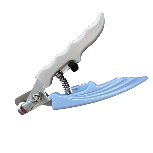 New Professional Pet Nail Clipper with Safety Guard Stainless Steel Scissors Cat Dog for Claw Care Grooming Supplies Size Fits 5