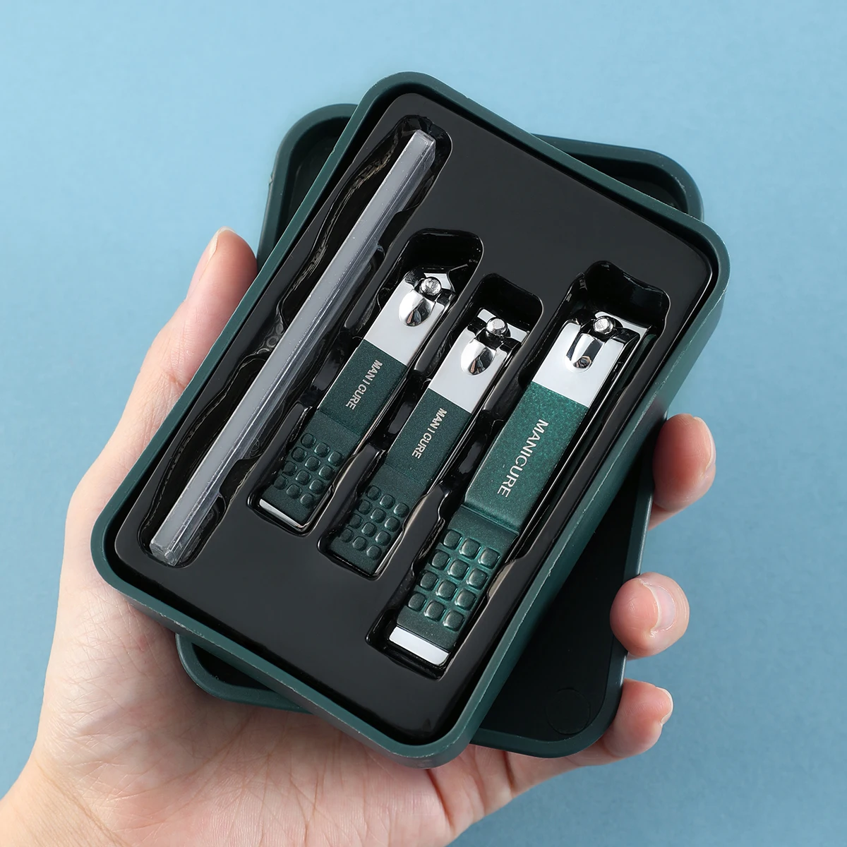 Deluxe Stainless Steel Nail and Foot Care Gift Set