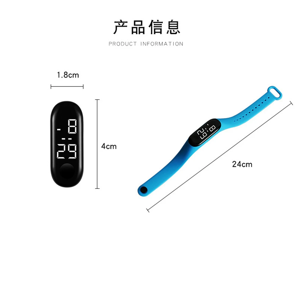 Children's Watches for Kids LED Electronic Display Watch Cartoon Girls Boys Cute WristWatch Sport Waterproof Women Student Gifts