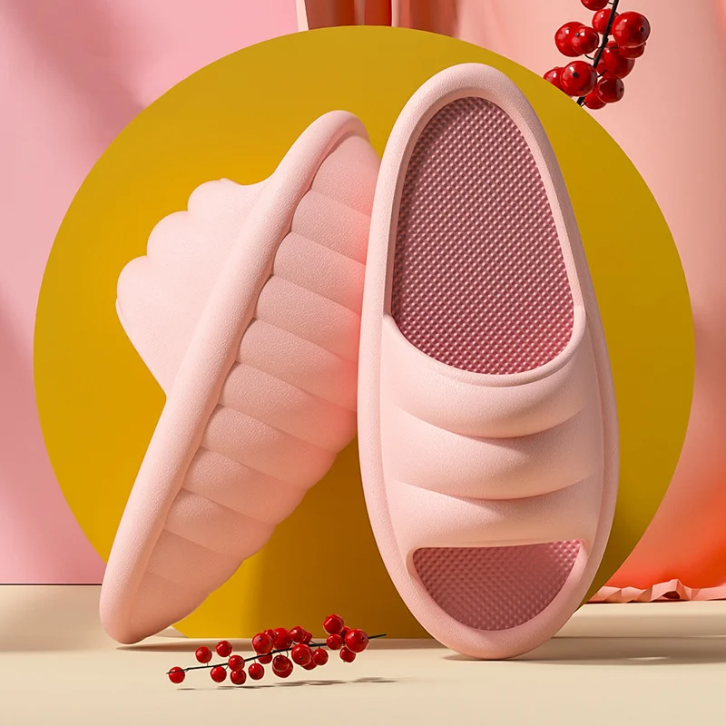 New Fashion Women's Slimming Leg Sport Shoes Home Yoga Fitness Massage Rocking Sculpting Hip Lose Weight EVA Slipper