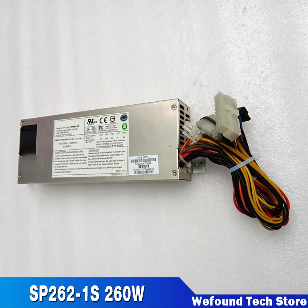 

Original For Supermicro For ABLECOM PC Power Supply 1U Server Power Supply Before Shipment Perfect Test SP262-1S 260W