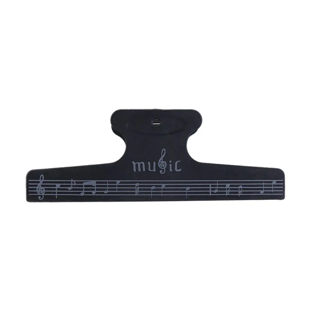 Stationery Musical Instrument Guitar Black Piano Violin Sheet Music Clip Music Score Clips Note Paper Clips Sheet Holder