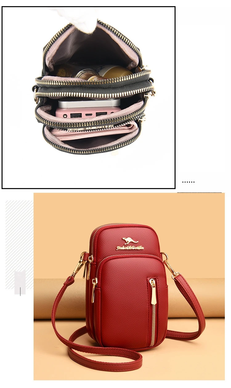 Piccola borsa a tracolla da donna per cellulare borsa design_voghion.com