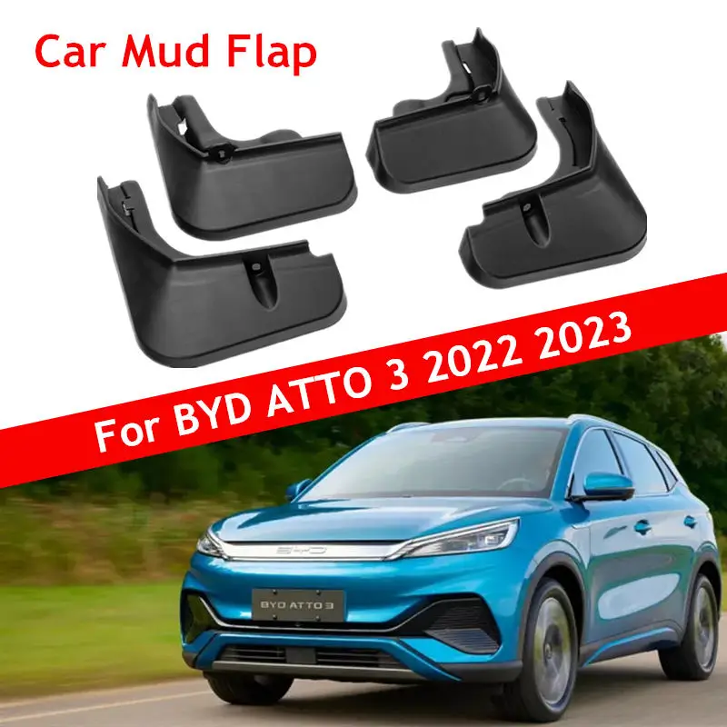 

Брызговики передние и задние для BYD Atto 3 EV 2022 2023