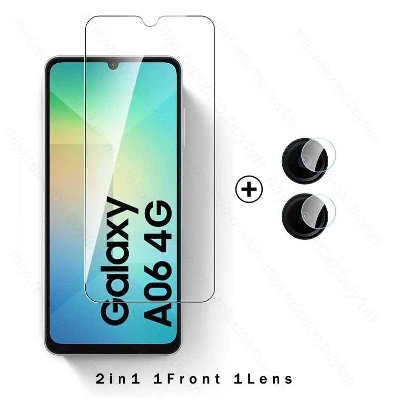 4-in-1 Tempered Glass Screen and Camera Protector