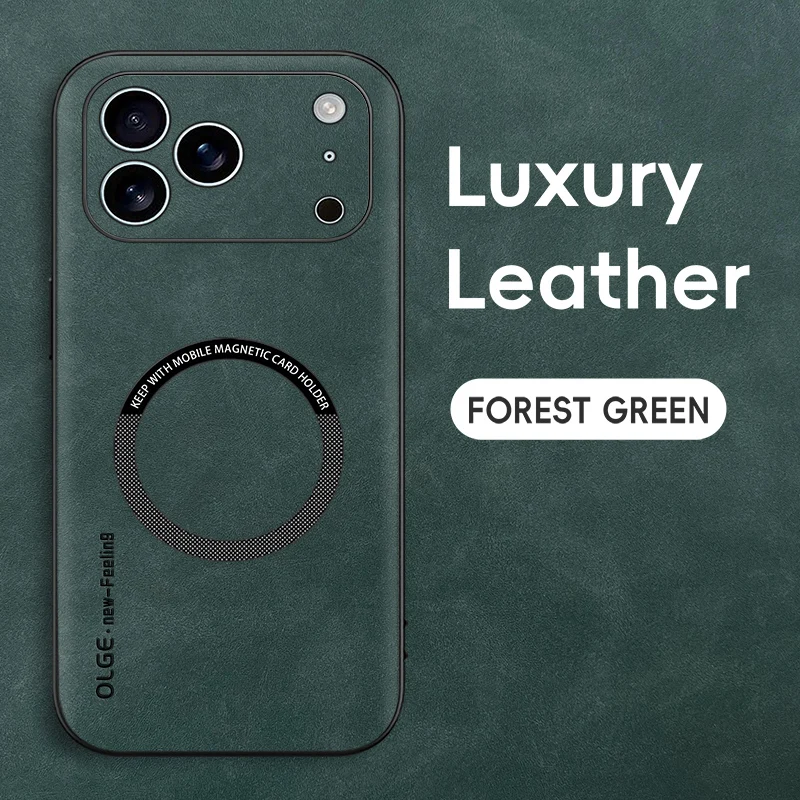 Custodia In Pelle Per IPhone 11 Pro Max | Antiscivolo E Ultra Sottile | Nero | Protezione Con Logo Visibile - 2