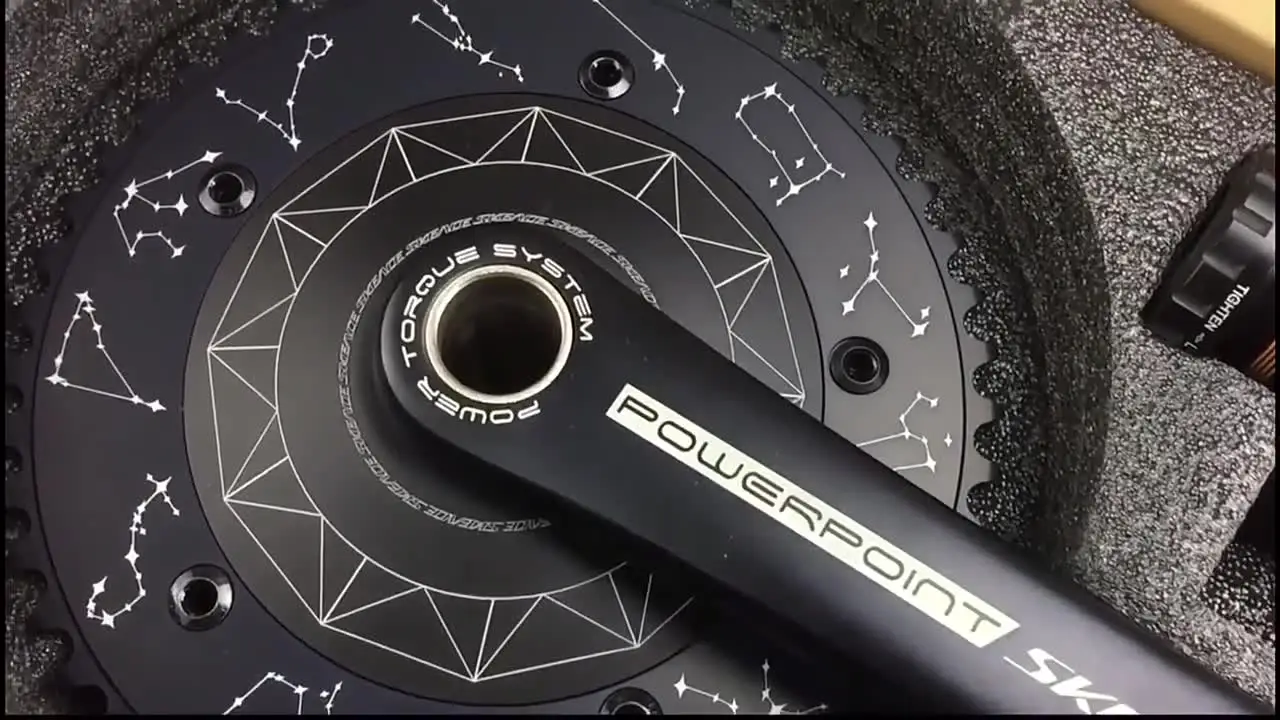 SKEACE Powerpoint Hollowtech クランクセット、ピストクランク