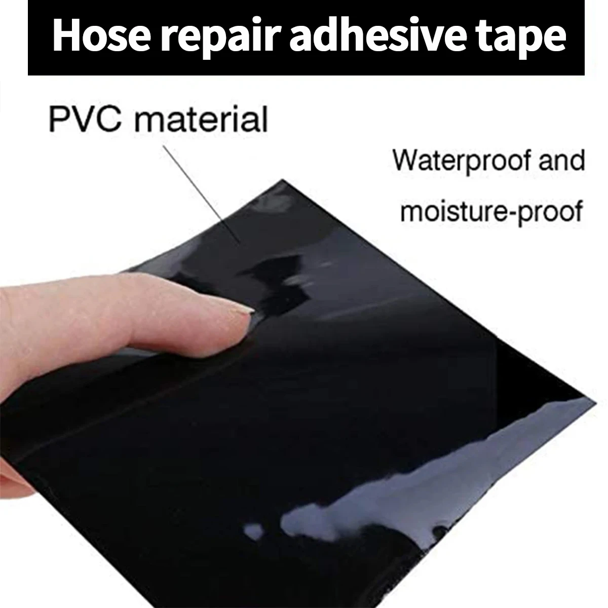 Leak Sealing Tape High Strength Toughness Self Adhesive Waterproof