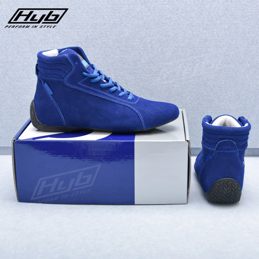 Professional F1 Car Driving Shoes JDM Suede Cowhide Kart Karting Motorcycle Racing Shoes Tuning Racing Club Exercise