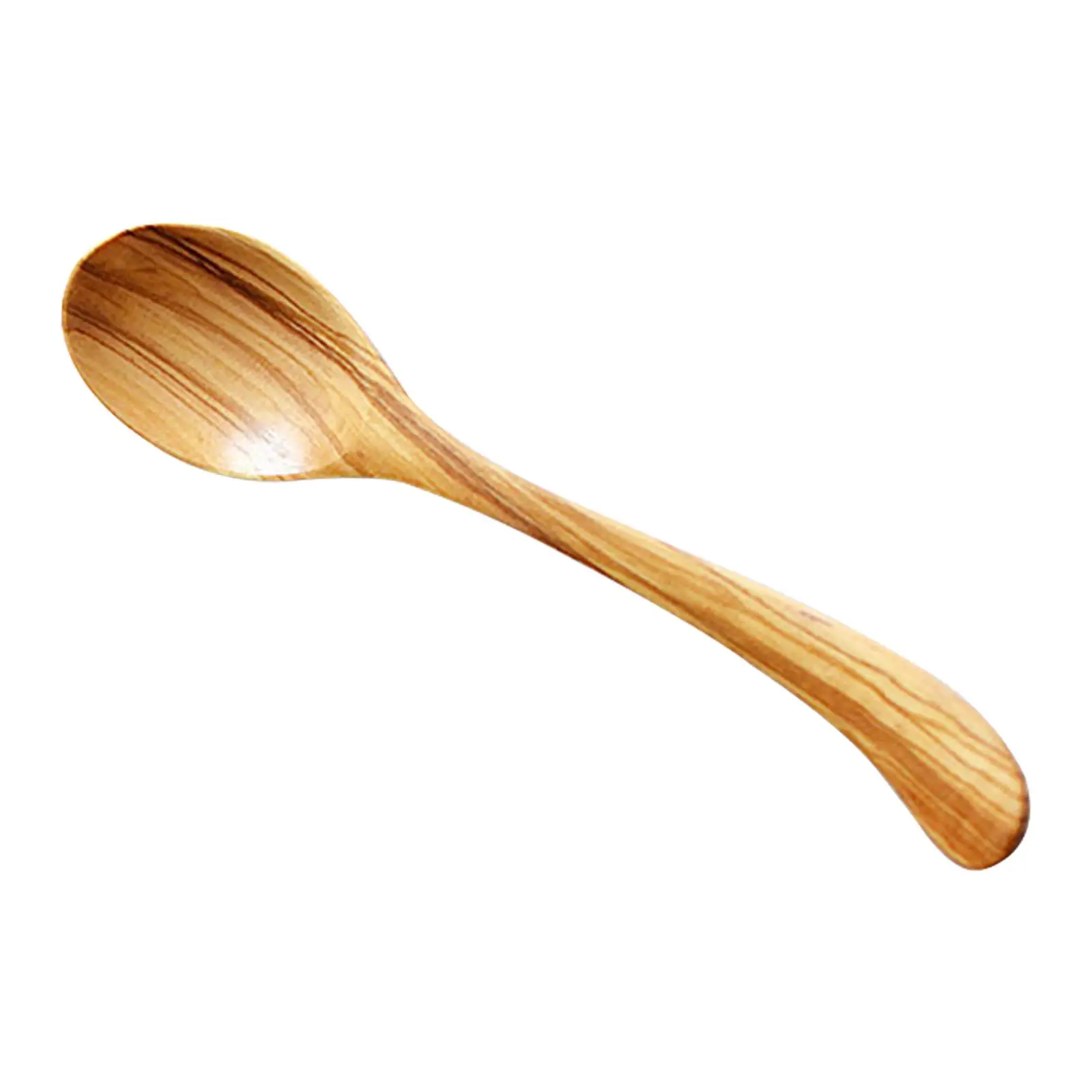 Wood Corner Spoon Food Serving Utensils Stirring Wood Cutlery Honey Spoon Wooden Cooking Spoon for Kitchen Travel Hiking Home