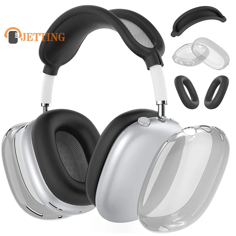 Per Airpods Max Custodia Per Auricolari Custodia Protettiva In Tpu In Silicone Morbido Per Airpods Max Custodia Per Accessori Per Cuffie Antigraffio