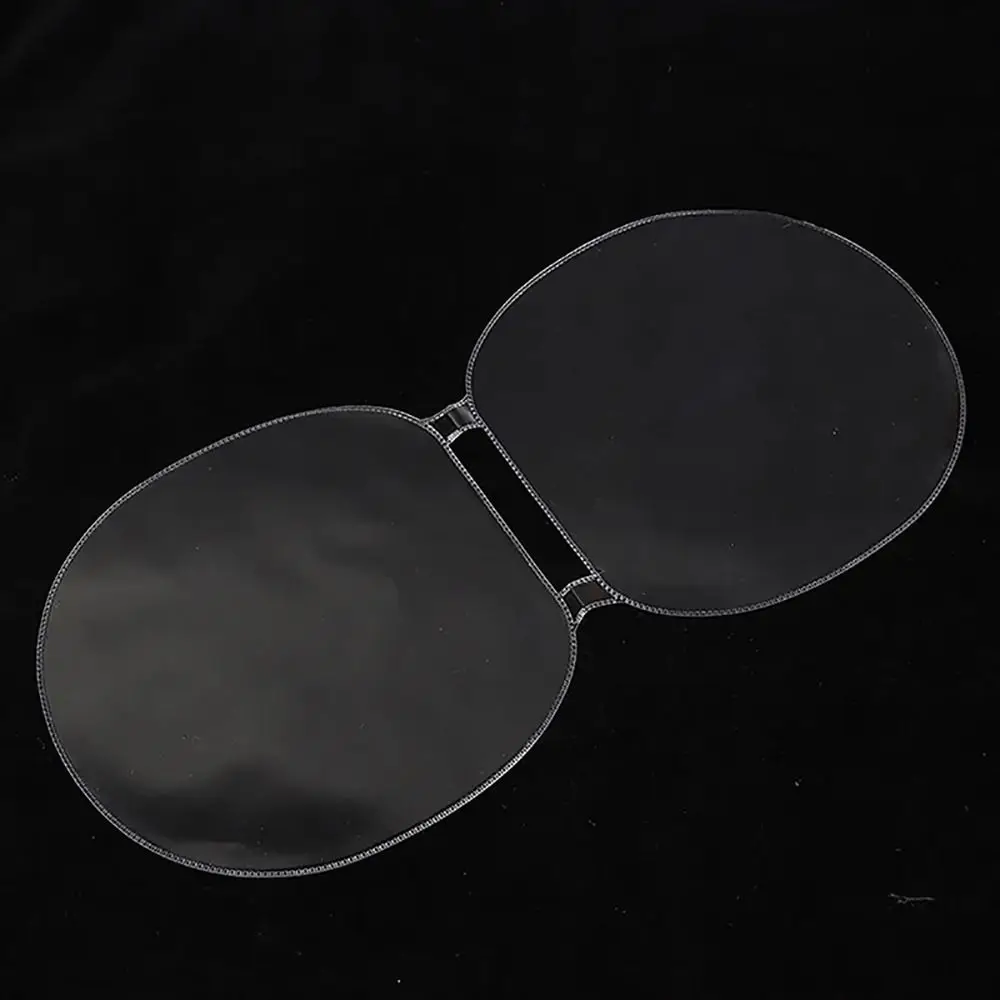 Table Tennis Racket Film 1Pcs Paddle Bat Accessories Table Tennis Racket Protective Film Double-Sided Adhesive Ping Pong Bat Protector Transparent