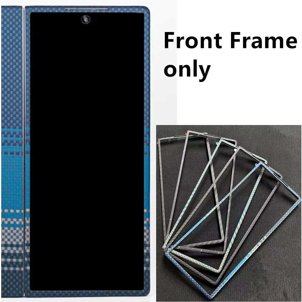 Ultra-Thin Aramid Carbon Fiber Front Frame - Moonrise Matte Finish