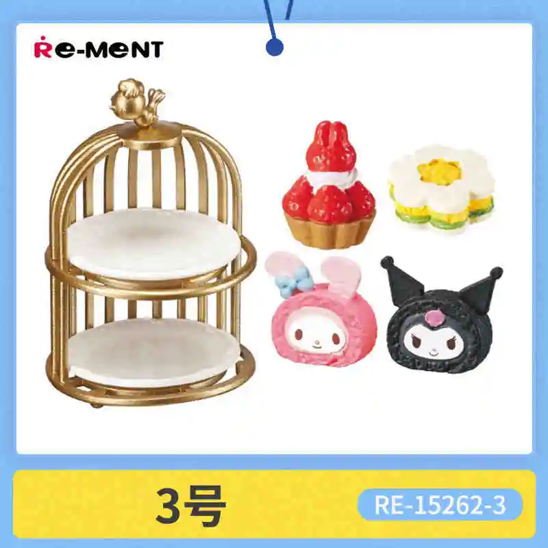 Original Re-Ment Sanrio My Melody And Kuromi'S Sweet Tea Party
