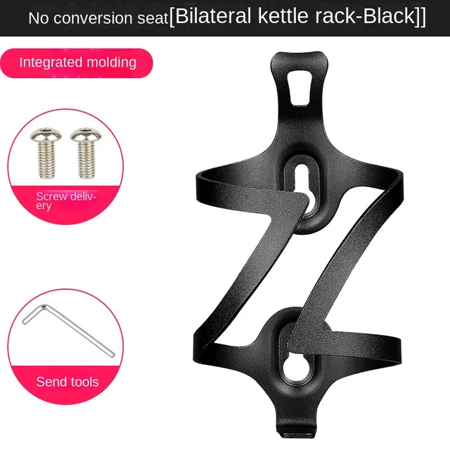 Colorful Bicycle Water Bottle Holder Cage Lightweight Aluminum Alloy Road Bike Water Bottle Cage Cycling Bottle Holder 4