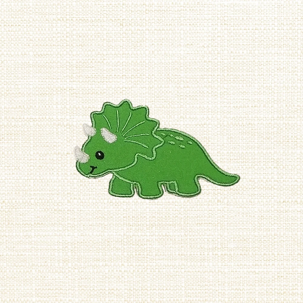 1Pcs Dinosaur Iron On Patch, Perfect for Backpack Jacket Pants, Cartoon DIY  Decorative Applique, Triceratops Lover Gift - AliExpress