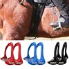 1 Pair Pedal Equipment Horse Stirrups Anti Slip Equestrian Safety Aluminium Alloy Riding Treads Lightweight Outdoor Sports 1
