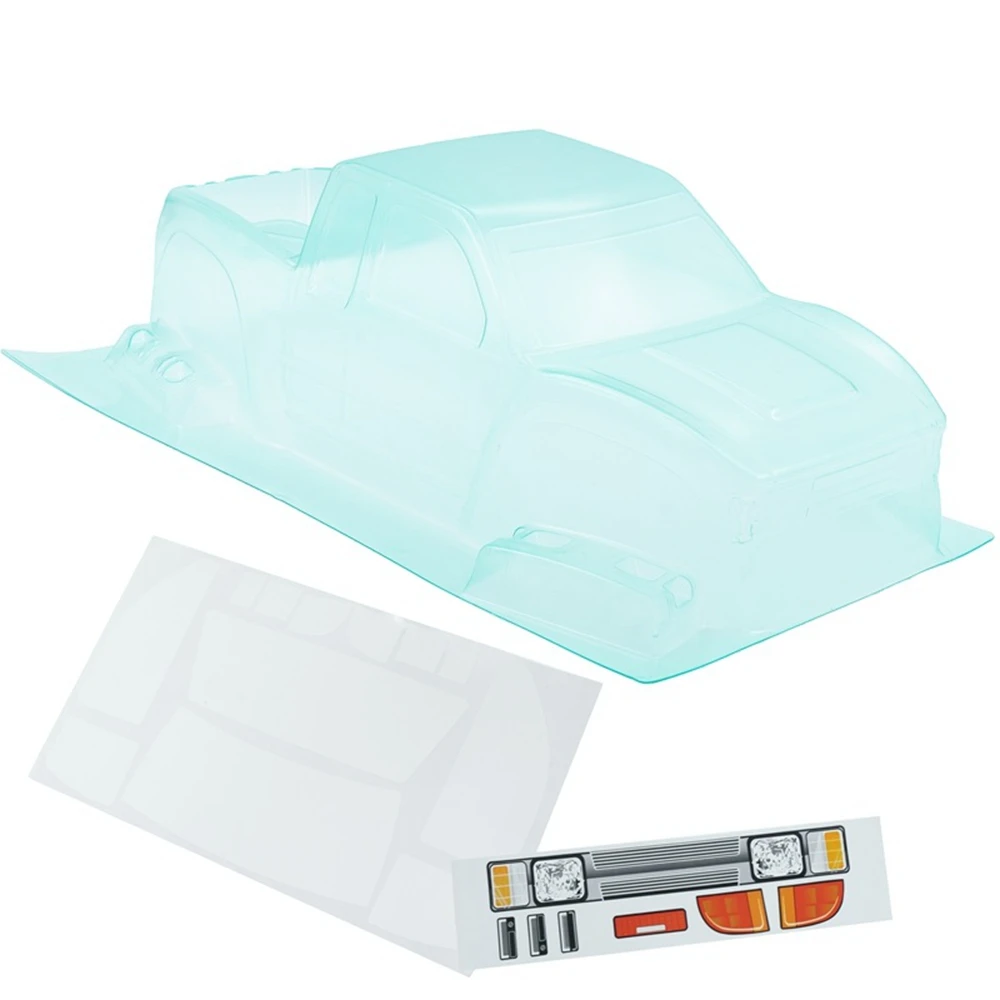 

12.3Inch 313mm Wheelbase Clear Pickup Body Shell Kit for 1/10 RC Crawler Axial SCX10 & SCX10 II 90046 Traxxas TRX-4