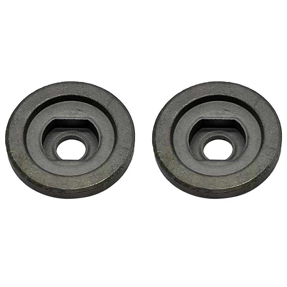 2Pcs Flange Nut Plate Angle Grinder Metal Pressure Plate Inner Outer Flange Nut For 110 Marble Machine Cutting Machine Plate 2pcs grinder vacuum bag hose set dust free self priming sandpaper machine sander dust collection wall ash putty dust collector